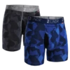 2UNDR 2 Pack - Swing Shift Boxer Brief Black Camo/Blue Camo 1 2UNDR 2 Pack - Swing Shift Boxer Brief Black Camo/Blue Camo -Taylor Made Shop 2UNDR 2 Pack Swing Shift Boxer Brief Black CamoBlue Camo Apparel