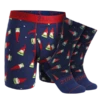 2UNDR SS Boxer Brief/Sock Pack - Gnomes -Taylor Made Shop 2UNDR SS Boxer BriefSock Pack Gnomes Apparel