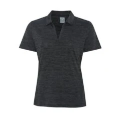 Callaway Broken Stripe Textured Polo - Womens
