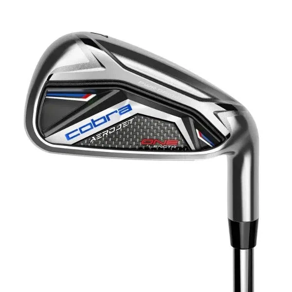 Cobra Aerojet One Length Individual Irons - Graphite - Free Custom Options 3 Cobra Aerojet One Length Individual Irons - Graphite - Free Custom Options