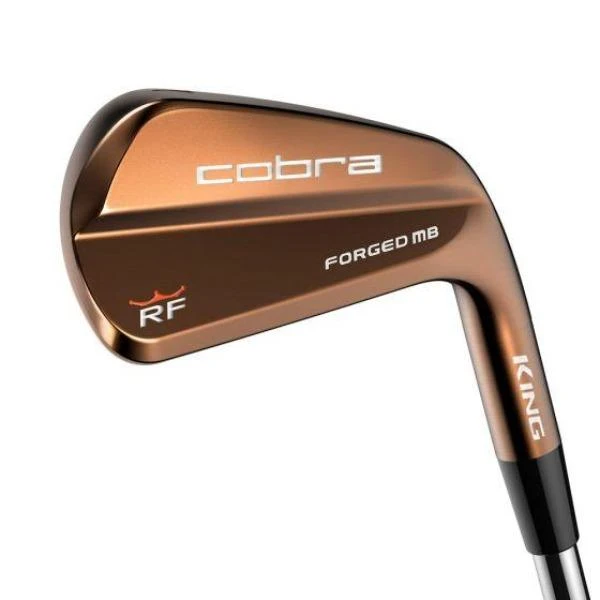 Cobra King RF Forged MB Copper Individual Irons - Steel - Free Custom Options 3 Cobra King RF Forged MB Copper Individual Irons - Steel - Free Custom Options