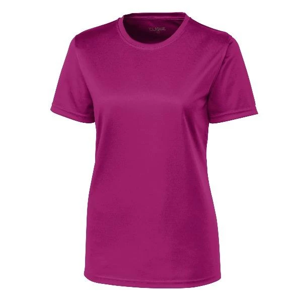 Cutter & Buck Custom Logo Clique Spin Jersey T Shirt - Womens 5 Cutter & Buck Custom Logo Clique Spin Jersey T Shirt - Womens - Image 3