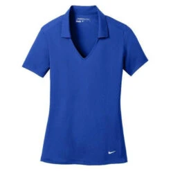 Custom Logo Nike Dr-Fit Vertical Mesh Women's Polo - Embroidery -Taylor Made Shop Custom Logo Nike Dr Fit Vertical Mesh Womens Polo Embroidery Polo 6