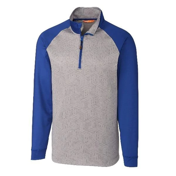 Cutter & Buck Cutter And Buck All Star Printed 1/2 Zip Pullover - Mens 6 Cutter & Buck Cutter And Buck All Star Printed 1/2 Zip Pullover - Mens - Image 4