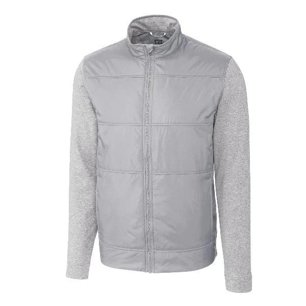 Cutter & Buck Cutter And Buck Stealth Hybrid Quilted Full Zip Jacket - Mens 6 Cutter & Buck Cutter And Buck Stealth Hybrid Quilted Full Zip Jacket - Mens - Image 4