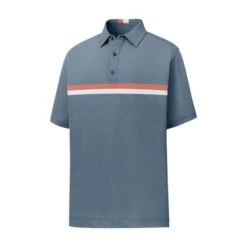 Footjoy Double Chest Band Pique Polo - Mens 9 Footjoy Double Chest Band Pique Polo - Mens -Taylor Made Shop Footjoy Double Chest Band Pique Polo Mens Polo 4