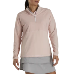 Footjoy Womens 1/2 Zip Ribbed Midlayer -Taylor Made Shop Footjoy Womens 12 Zip Ribbed Midlayer Apparel 2