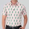 Full Wedge Golf - Cactus Hack Polo - Mens -Taylor Made Shop Full Wedge Golf Cactus Hack Polo Mens Apparel