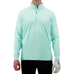Full Wedge Golf - Mint Q-Zip - Mens
