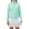 Full Wedge Golf - Mint Q-Zip - Womens -Taylor Made Shop Full Wedge Golf Mint Q Zip Womens Pullover