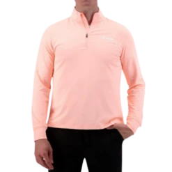 Full Wedge Golf - Peach Q-Zip - Mens
