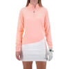 Full Wedge Golf - Peach Q-Zip - Womens -Taylor Made Shop Full Wedge Golf Peach Q Zip Womens Pullover
