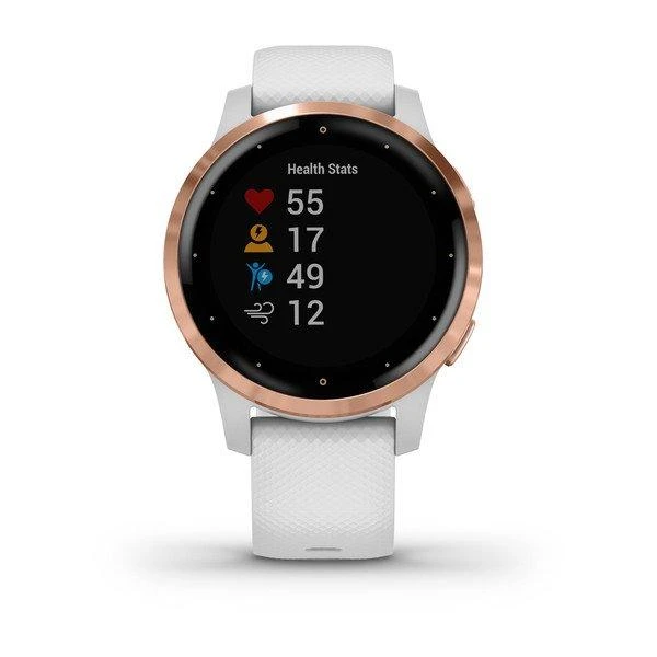Garmin VivoActive 4S - Rose Gold/White 4 Garmin VivoActive 4S - Rose Gold/White - Image 2