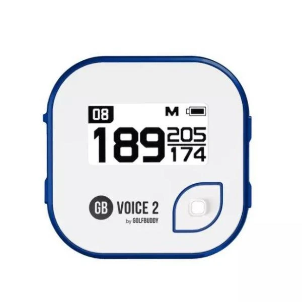 Golf Buddy Voice 2 Talking Golf GPS White/Blue 3 Golf Buddy Voice 2 Talking Golf GPS White/Blue
