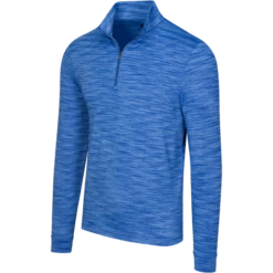 Greg Norman Heathered 1/4 Zip Pullover - Mens -Taylor Made Shop Greg Norman Heathered 14 Zip Pullover Mens Shirts Tops 3