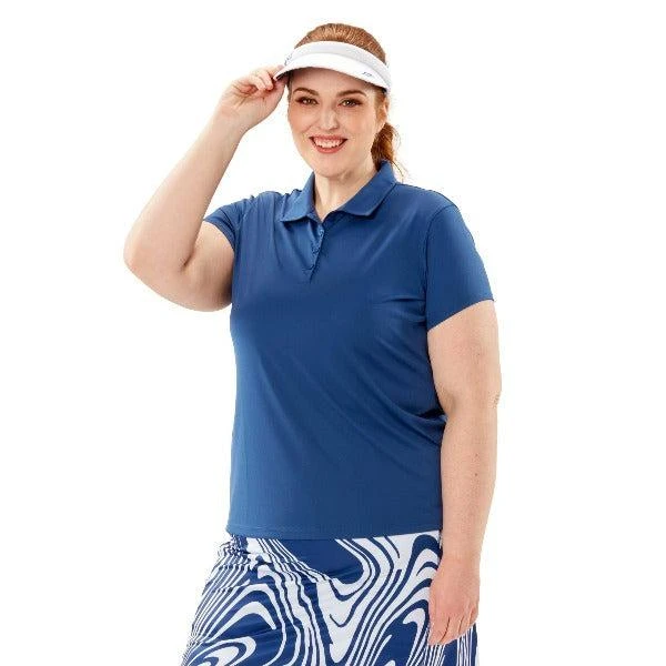 Nancy Lopez Legacy Short Sleeve Polo Plus Sizing 4 Nancy Lopez Legacy Short Sleeve Polo Plus Sizing - Image 2