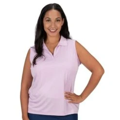 Nancy Lopez Legacy Sleeveless Polo Plus Sizing -Taylor Made Shop Nancy Lopez Legacy Sleeveless Polo Plus Sizing Sleeveless Polo 6