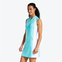 Nivo Lily Fashion Golf Dress - Curacao Blue -Taylor Made Shop Nivo Lily Fashion Golf Dress Curacao Blue Dress 4
