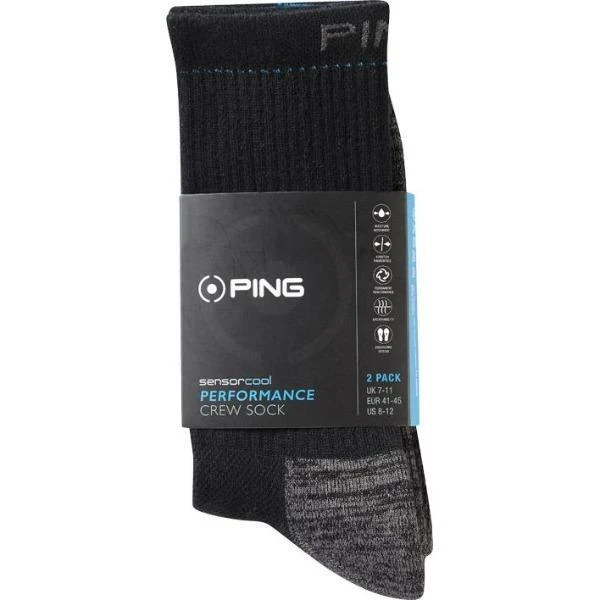 Ping Sensorcool Crew Sock - Mens 2 Pack 4 Ping Sensorcool Crew Sock - Mens 2 Pack - Image 2