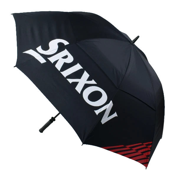 Srixon Umbrella 62" Double Canopy Black/Red 3 Srixon Umbrella 62" Double Canopy Black/Red