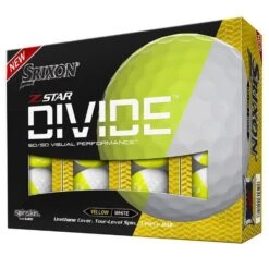 Srixon Z-Star 8 Divide - White/Tour Yellow